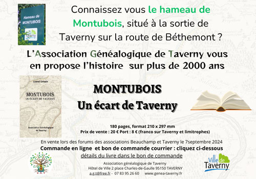 annonce livre Montubois